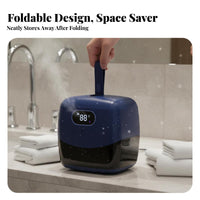Mini Travel Dryer Quick Dry Portable Electric Clothes Dryer Electric Drying Machine Lightweight Laundry Appliance Energy Saving