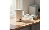 Compact Foldable Electric Kettle Space-Saving Hot Water Kettle Lightweight Mini for Travelers, Students, Dorm Room, Hotel, Office