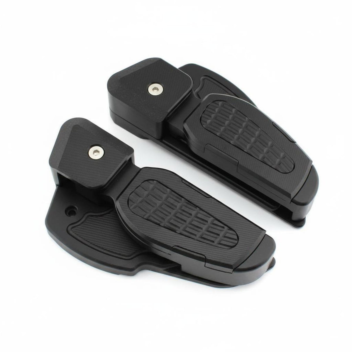 Folding Rear Foot Peg CNC Machined Foldable Footrest Aluminum Alloy Rear Passenger Foot Peg