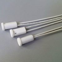 140mm Wire Length G4 Bulb Base for DIY Lighting, 0.5mm Wire Core Diameter with Silicone Wire Sheath, 12V Halogen LED Pin Base, Pack of 3 Sockets