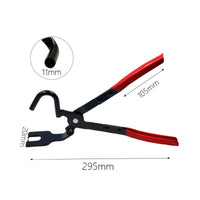 PVC-Coated Exhaust Hanger Removal Pliers Heavy-Duty Exhaust Hanger Removal Tool Rust-Resistant Impact-Grade for DIYers, Garage
