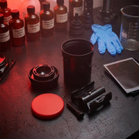 4x5 Developing Tank Opaque to Light Film Developing Tank with Spiral Reel waterproof Spiral Reel for Home Darkroom