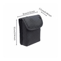Compass Pouch Padded Flap-Top Pouch Oxford Material Storage Case