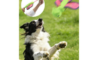 Outdoor Play Squeaky Dog Launcher Toy Long-Lasting Oxford Cloth Dog Fetch Launcher Slobber-Slobber-Resistant Pickup Interactive Fetch Toy Launches 3x Farther for Dogs, Yard, Park