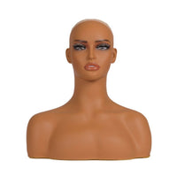 Hairpiece Display Head Lightweight Hair Mannequin off-shoulderShoulder Style for Photo Photography