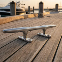 316 Stainless Steel Boat Cleat Sleek Stainless Steel Mooring Dock Cleat Silver