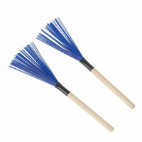 Nylon Drum Brush Flexible Drum Brush Lightweight Drumstick for Drummers, Percussionists, Live Performance, Training Rehearsal