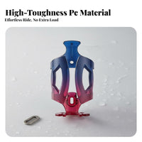 Easy Installation Cycle Water Bottle Holder Lightweight Bike Water Bottle Holder High Toughness for Mountain Bikers, Cyclists, Road Biking