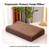 Slow Rebound Beauty Salon Pillow Breathable Memory Foam Pillow Soft Material for Masseurs, Stomach Sleepers, Massage Parlor, Spa, Bedroom