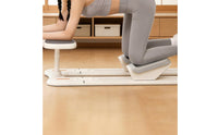 Digital Display Foldable Crawl Exercise Device Phone Holder Waist-Training Machine Padded Support Ab Glute Exercise Machine Compact