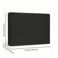 Computer Monitor Dust Cover Slip-on Monitor Dust Cover Fitted for Home Office