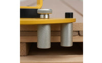 Curved Touch Surface Deck Board Straightener Clamp Style Deck Board Straightening Tool Wheel Base Steel