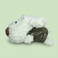 Stuffed Golf Headcover Scratch Protection Dog Shaped Golf Club Cover Thickened Lining Fuzzy Material Dog Headcover