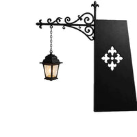 Decorative Metal Lantern for Bookshelf Lighting
