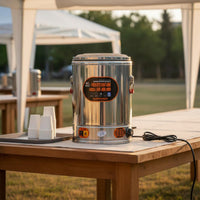Electric Insulated Barrel Double-Coating Insulation Electric Soup Kettle Professional Beverage Urn with Spigot Multi-Functional