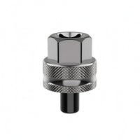 Carbon Steel Cassette Lockring Remover Knurled Grip Cassette Socket 24 Mm Tool Mm Compatible Freewheel Socket Tool Hexagonal Top