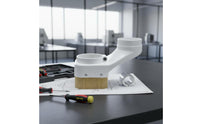 Quick Release Brush Seal Dust Hood Double Duct CNC Router Dust Cover Wear Resistant Nylon CNC Vacuum Brush Multi-Process for Woodworkers, Wood Cutting, Engraving, Workshop