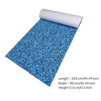 Marine Deck Mat with Textured EVA Foam Sheet Trimmable for Kayakers