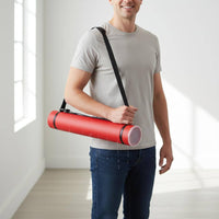 Art Tube with Strap Water Resistant Architectural Plan Storage Tube Portable Document Carrier for Students, Designers, Travel, School