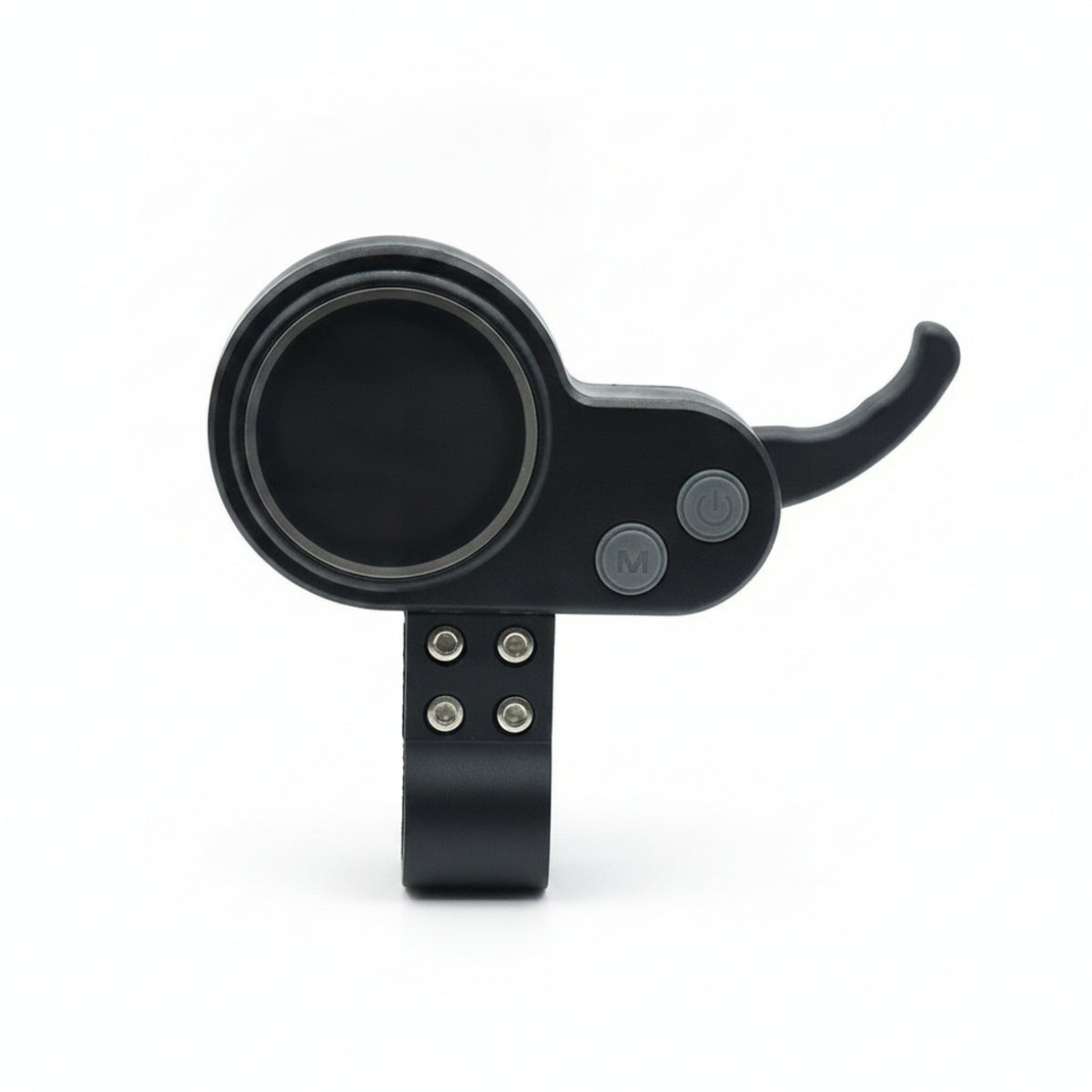 Handlebar-Mounted Scooter Controller with Thumb Lever Wired Thumb Throttle Digital Speed Controller Clear for Commuters