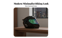 3C Certified Full Face Motorcycle Helmet Lightweight Full Face Helmet All Season Safety Headwear Breathable for Men, Women, Commuting