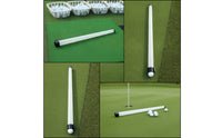 Lightweight Golf Ball Pickup Tube Translucent Golf Ball Retriever Tube Portable Easy to Use for Golfers, Putting Green, Driving Range