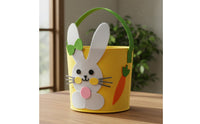 Textile Material Easter Rabbit Basket DIY Handmade Design Rabbit Easter Basket
