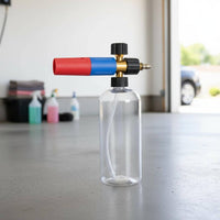 Solid Brass Central Core Foam Cannon Clog-Resistant Soap Cannon