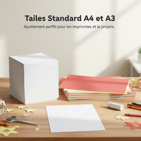 A4/A3 Colored Copy Paper for Printing, Crafts, and Office Use, 70gsm