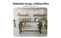 Tripod Pot Pedestal Minimalist Design Plant Stand Space-Saving Sturdy Construction for Gardeners