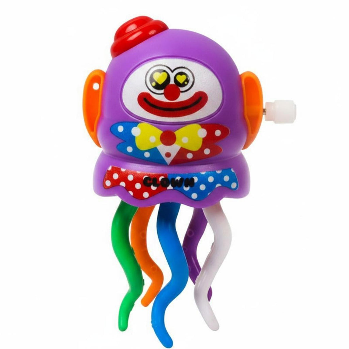 Stress Relief Wind-up Clown Multi-Limbed Creature No Batteries Required Wiggling Multi-Limbed Creature Toy Wiggles and Dances Encourages Crawling for Babies