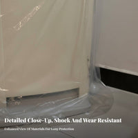 Air Conditioner Cover Dust Resistant Floor Standing Air Conditioner Dust Cover Dampness-Resistant Vertical Air Conditioning Unit Guard Film
