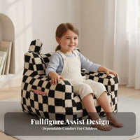 Cute Creature Design Soft Fabric Character Chair Soft and Cozy Soft Fabric Character Seat Lightweight children's Furniture No Assembly Required for Toddlers, Infants, Parents, Reading Nook, Playroom, Nursery, Living Room