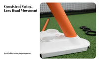 Improves Stability Golf Swing Plane Corrector Immediate Visual Feedback Golf Swing Plane Coach For Right and Left-Handed Players