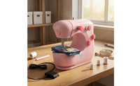 Mini Tabletop Sewing Machine Foot Pedal Home Appliance