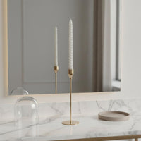 Metal Candlestick European Candlestick Holder Elegant Crafted Metal Candle Stand Candlelight Dinner, Restaurant Decor