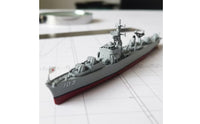 Ayanami-Class Warship Model 1:900 Scale Warship Model Alloy for Collectors, Bookshelf