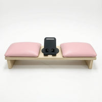 Manicure Hand Rest with Phone Holder Professional Nail Arm Rest with Phone Holder Furniture Comfortable Ergonomic