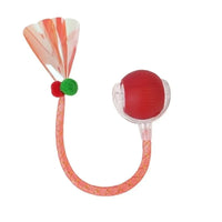 Cat Teaser Toy with Feather Flexible Motorized Cat Toy with Wand Indoor Chasing for Cats, Daily Playtime