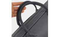 Black Instrument Bag Water-Resistant Padded Instrument Bag Waterproof Textured Textile