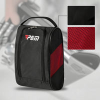 Golf Shoe Bag Breathable Shoe Bag with Mesh Portable for Golfers