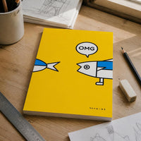 Blank Flip Notebook Thickened Sketchbook for Students and Artists