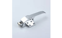 Rigid Surface Mount Cabinet Latch Secure Door Latch Lock Long-Lasting Hardware Heavy Duty for Enclosures, Oven Doors