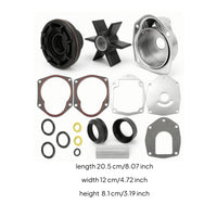Water Pump Repair Kit Marine Water Pump Kit with Housing Outboard Stern Drive for Boat Owners, Engine Maintenance