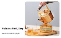 Stainless Steel Teapot Food Grade Material Middle Eastern Design Teapot