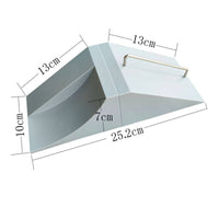 Tabletop Fingerboard Ramp with Handrails Portable Fingerboard Ramp with Sturdy Mini Skatepark Accessory Ready-to-Use for Skateboarding Fans