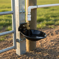 Automatic Sheep Water Bowl Copper Valve Cattle Drinking Bowl Thickened Design Livestock Drinking Water Dispenser for Farmers, Farmers, Farm, Pasture