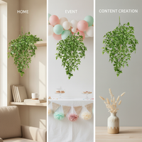 Artificial Ivy Vine Wall Hanging for Decoration and Pipe Concealment
