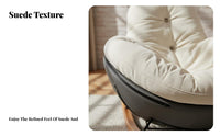 Distinctive Shape Penguin-Shaped rotate chair Modern design Rocking Chair Ergonomic Design Living Room Furniture Thick Padded padding for Adults, Homeowners, Balcony, perusing corner, Bedroom