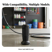 Brass Core Car Wash Spray Head Long-Lasting High Pressure Washer Nozzle Quick Connect